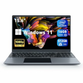 Best Picks: Geviar 15.6 Inch Windows 11 Notebook with 16GB DDR4 and 512GB SSD